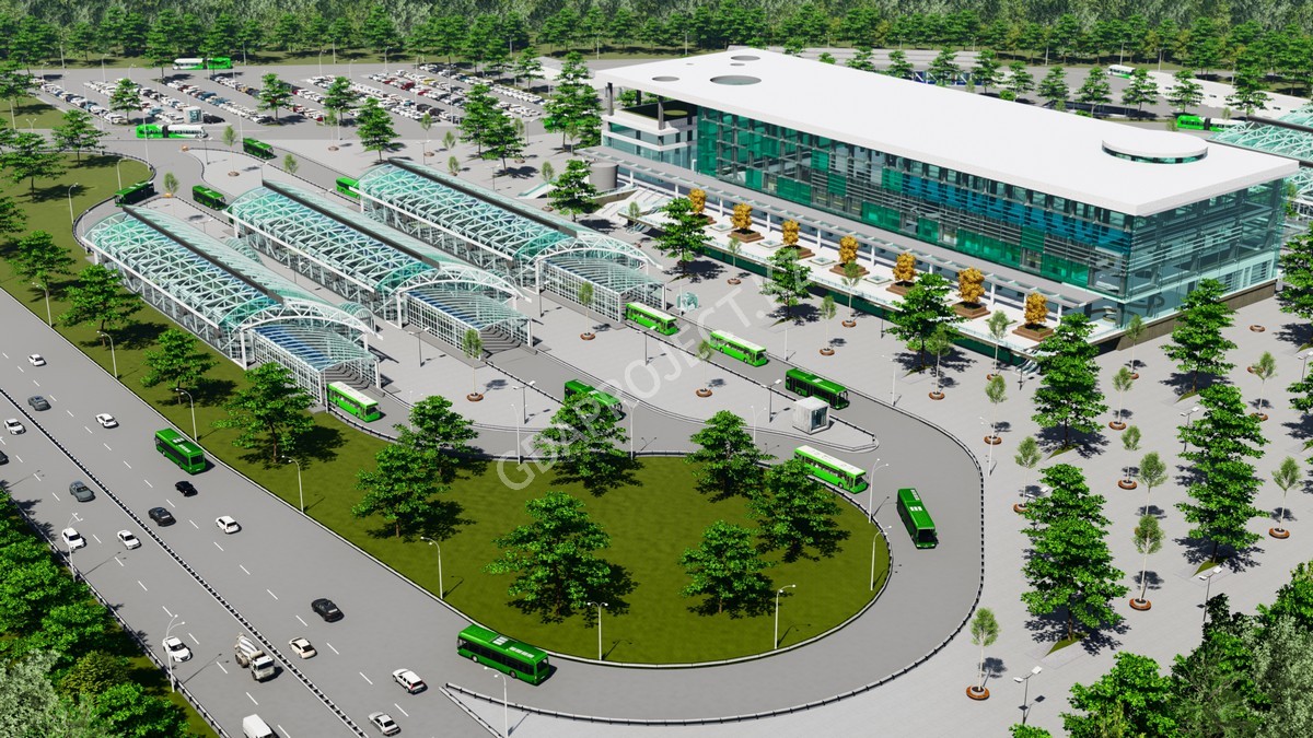 Новый автовокзал Восточный по Кульджинскому тракту