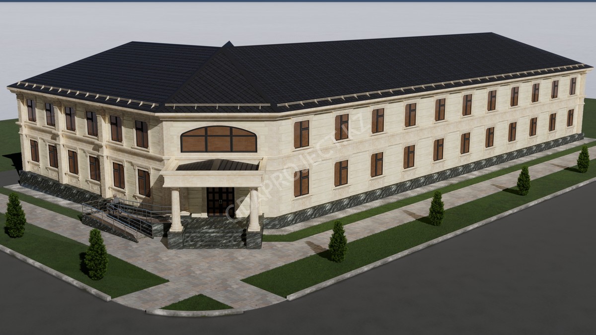Концепция административного здания в г. Алматы